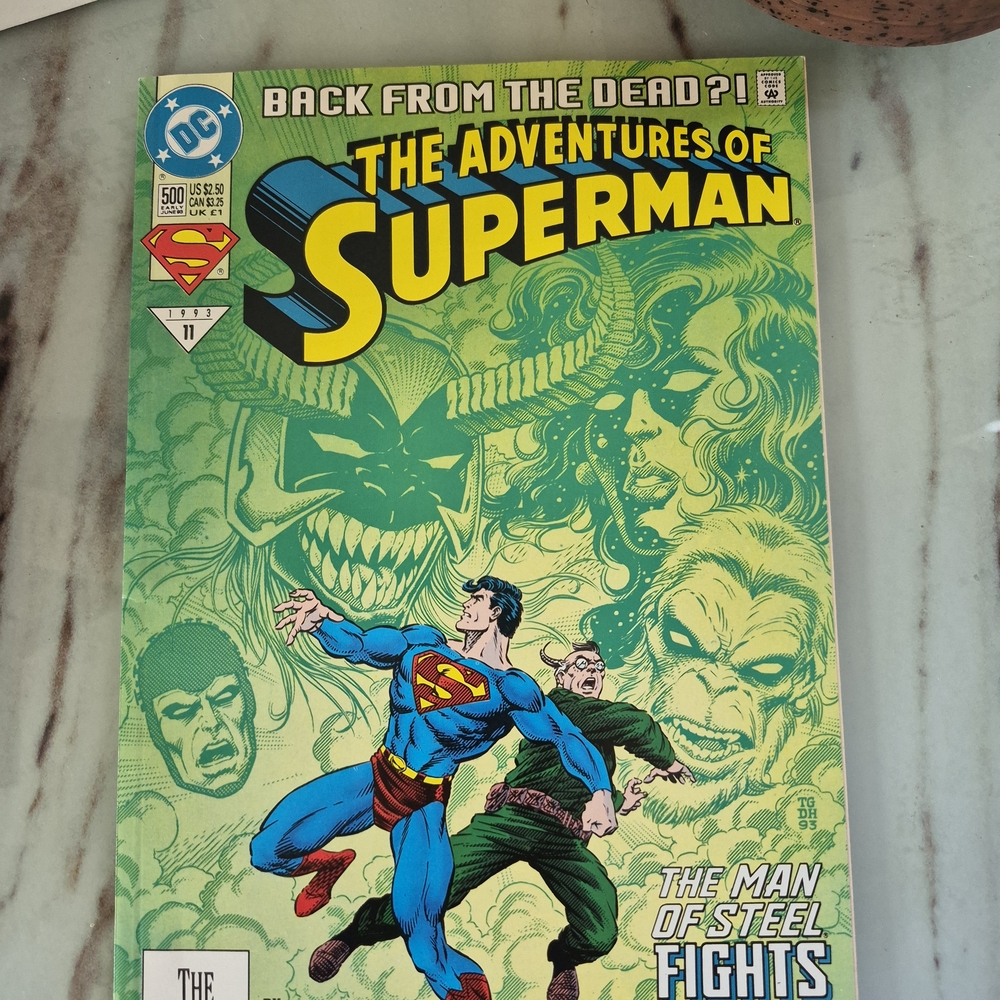 DC The Adventures of Superman Comic Back From The Dead